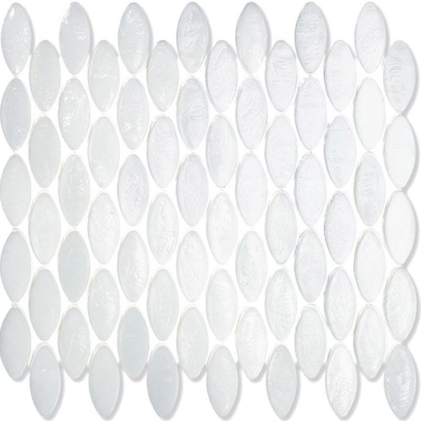 NeoGlass 220 Cotton Domes Glass Mosaic - THE HABITUS COLLECTION