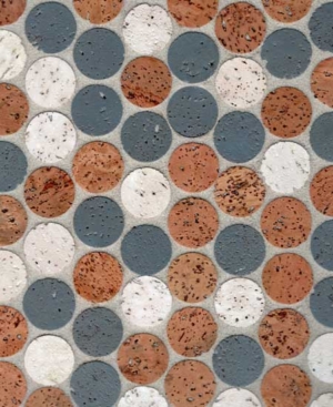 Cork Mosaic Tile Color Mix NPSG
