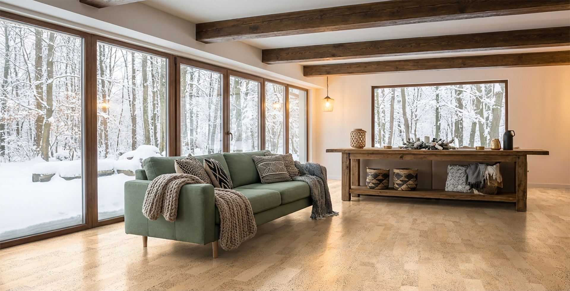 Habitus Capriccioli Crema Designer Cork Flooring