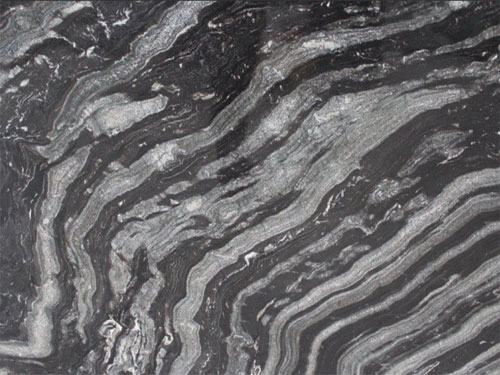 Black Agata Stone Slab